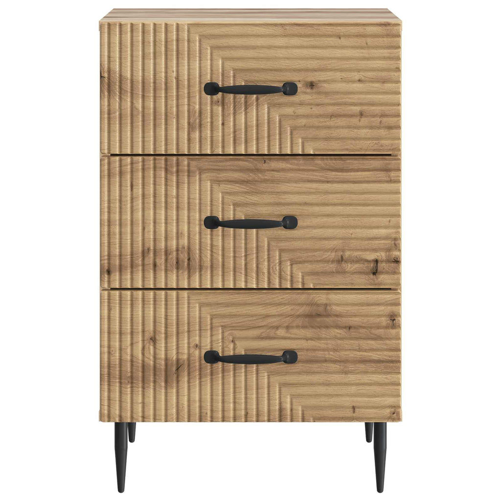 vidaXL Szafka Nocna Dąb artisan 43 x 41 x 66,5 cm Drewno inżynieryjne