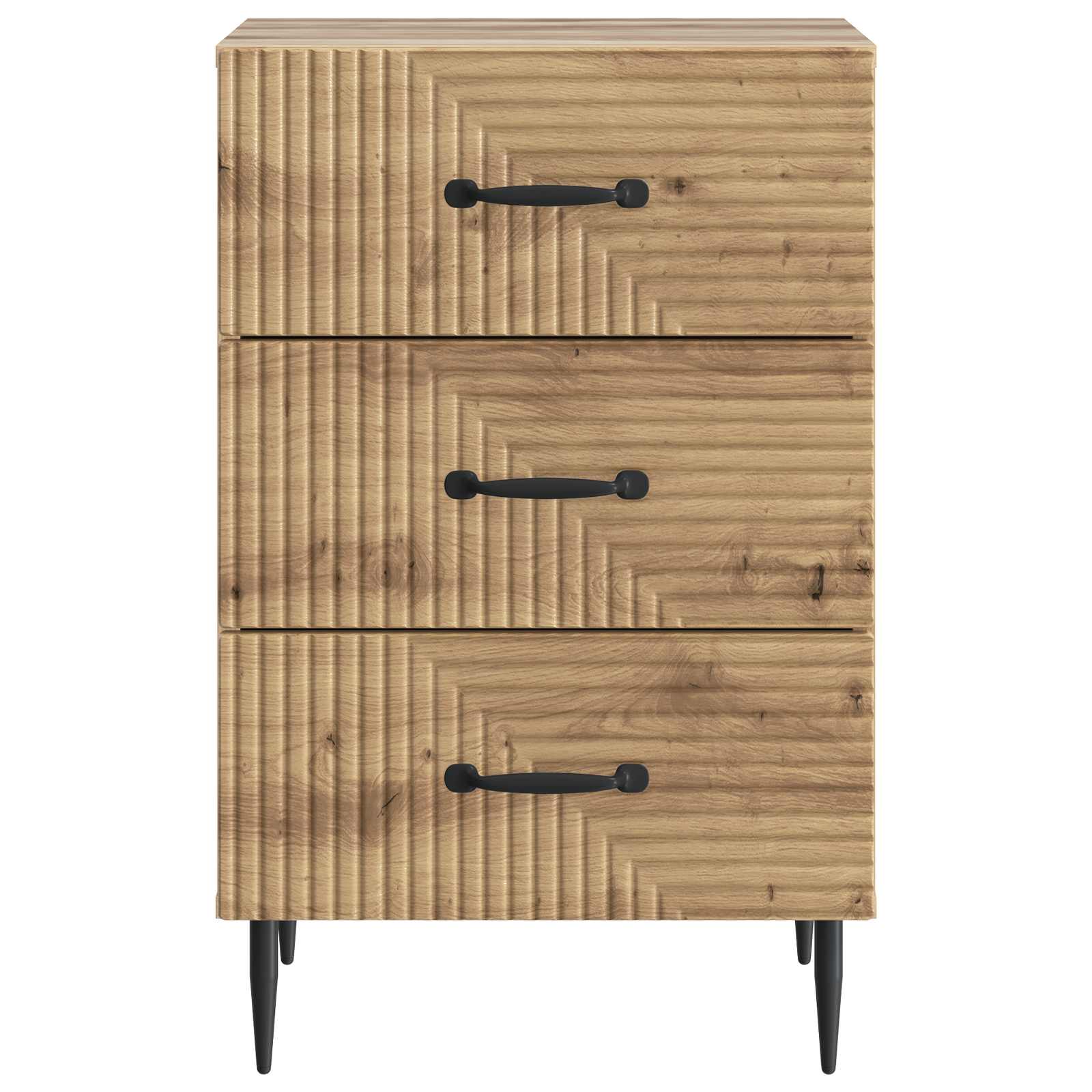 vidaXL Szafka Nocna Dąb artisan 43 x 41 x 66,5 cm Drewno inżynieryjne