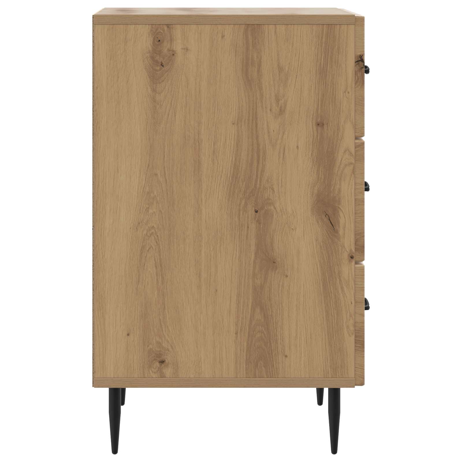 vidaXL Szafka Nocna Dąb artisan 43 x 41 x 66,5 cm Drewno inżynieryjne