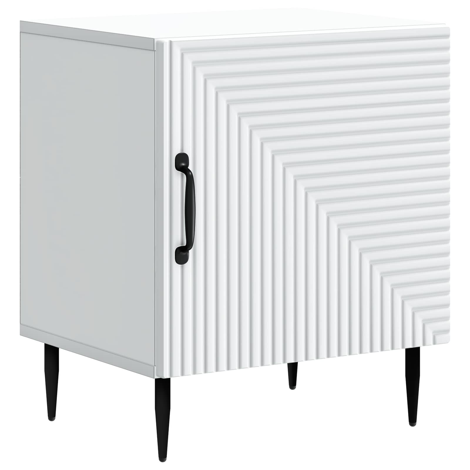 vidaXL Szafka Nocna 2 pcs Biały 43 x 34,5 x 50 cm Drewno inżynieryjne