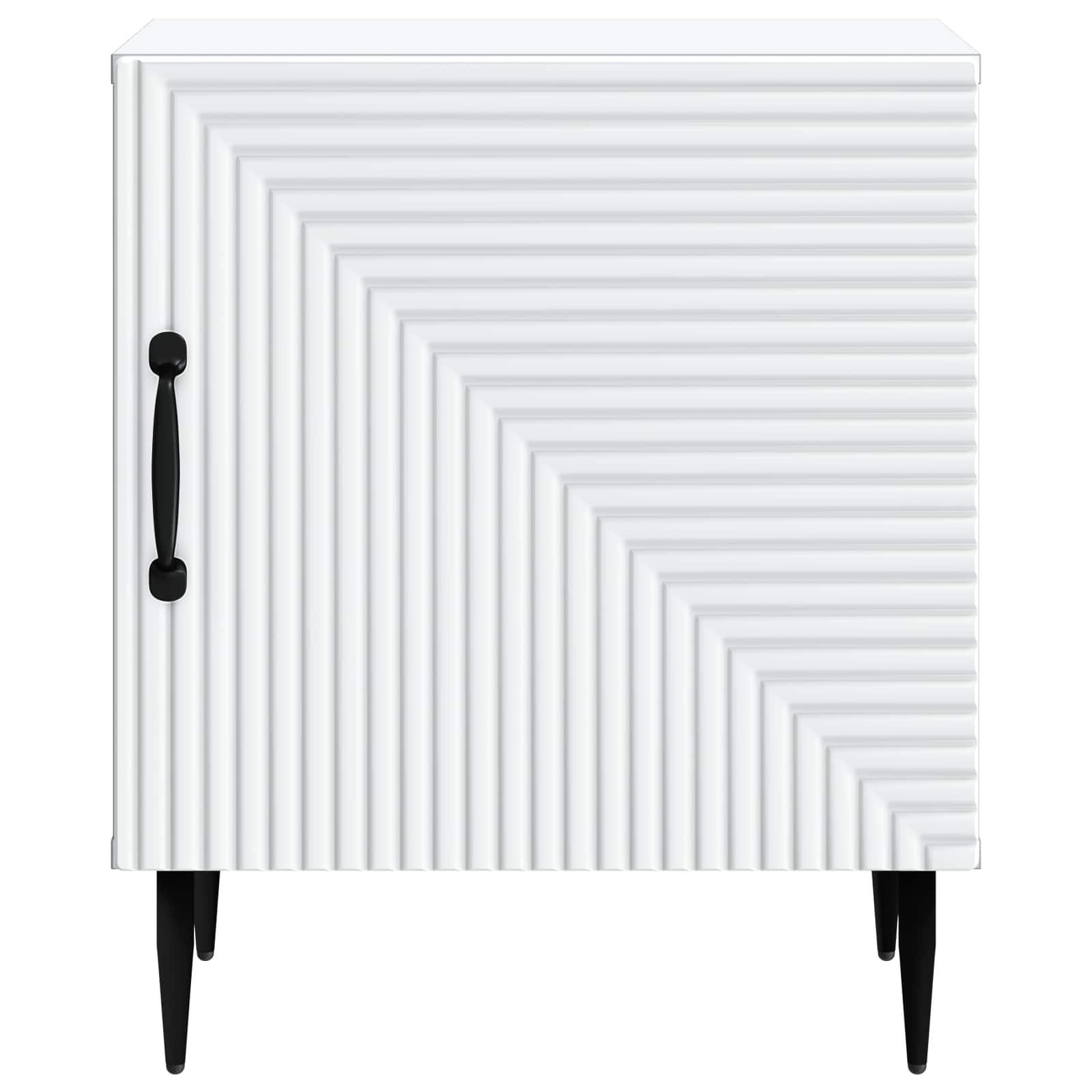 vidaXL Szafka Nocna 2 pcs Biały 43 x 34,5 x 50 cm Drewno inżynieryjne