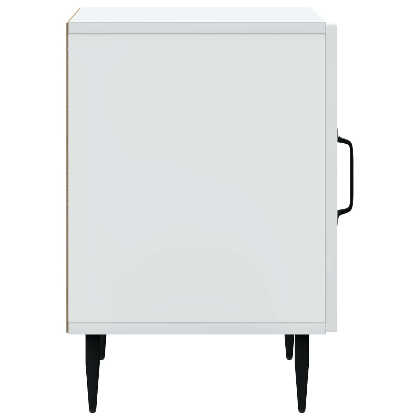 vidaXL Szafka Nocna 2 pcs Biały 43 x 34,5 x 50 cm Drewno inżynieryjne