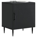 vidaXL Szafka Nocna 2 pcs Czarny 43 x 34,5 x 50 cm Drewno inżynieryjne