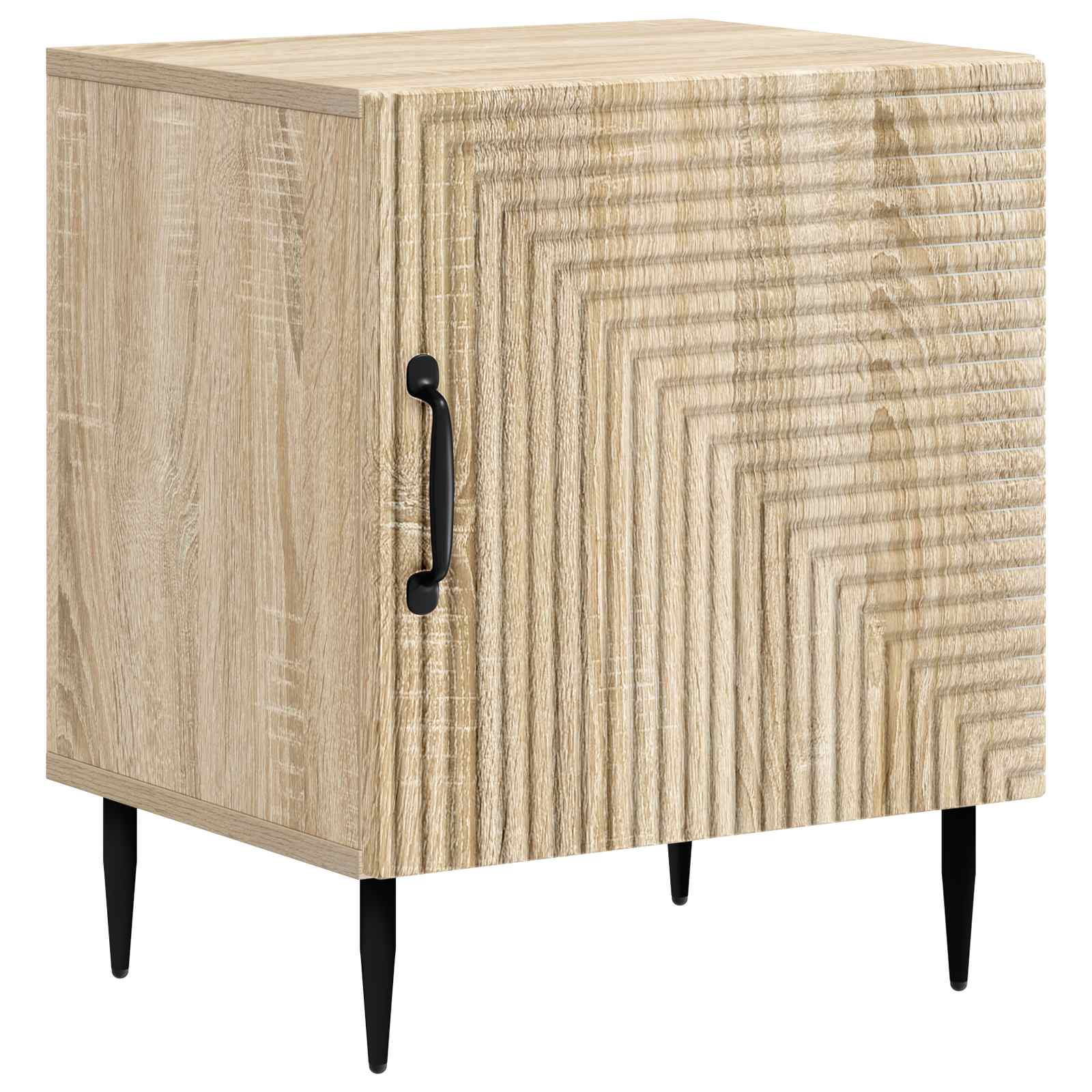 vidaXL Szafka Nocna 2 pcs dąb Sonoma 43 x 34,5 x 50 cm