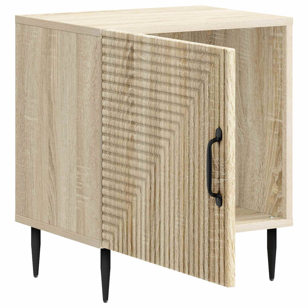 vidaXL Szafka Nocna 2 pcs dąb Sonoma 43 x 34,5 x 50 cm