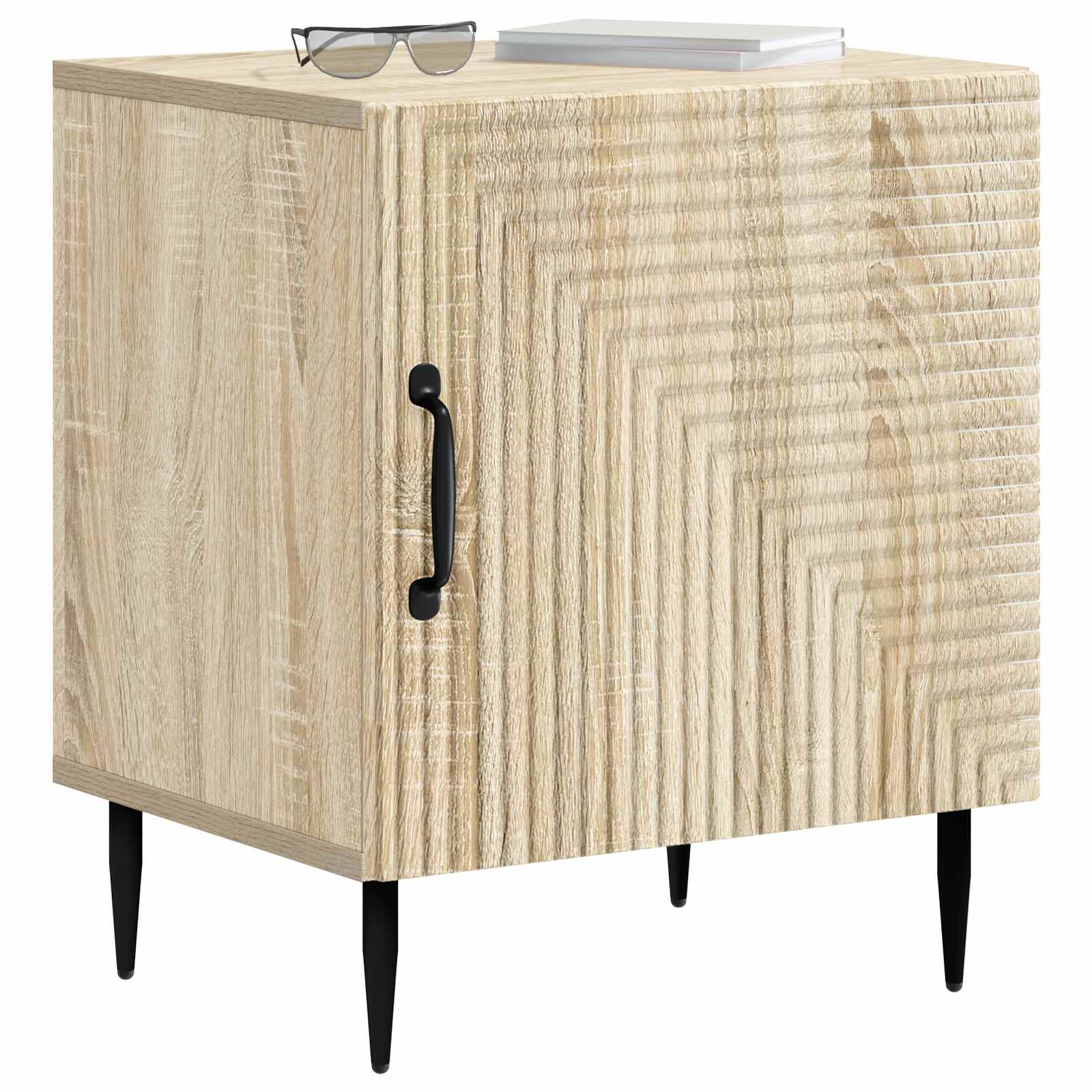 vidaXL Szafka Nocna 2 pcs dąb Sonoma 43 x 34,5 x 50 cm