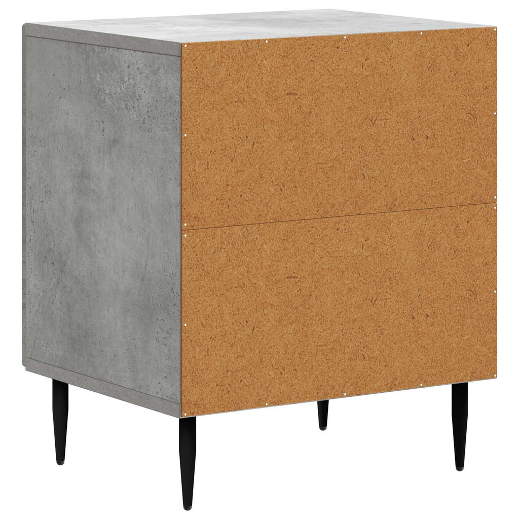 vidaXL Szafka Nocna Betonowy szary 43 x 34,5 x 50 cm