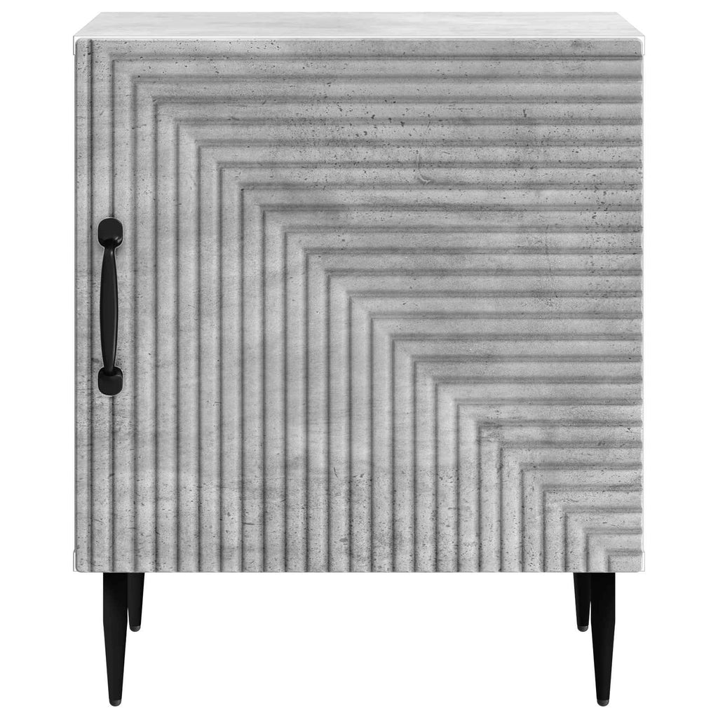 vidaXL Szafka Nocna Betonowy szary 43 x 34,5 x 50 cm
