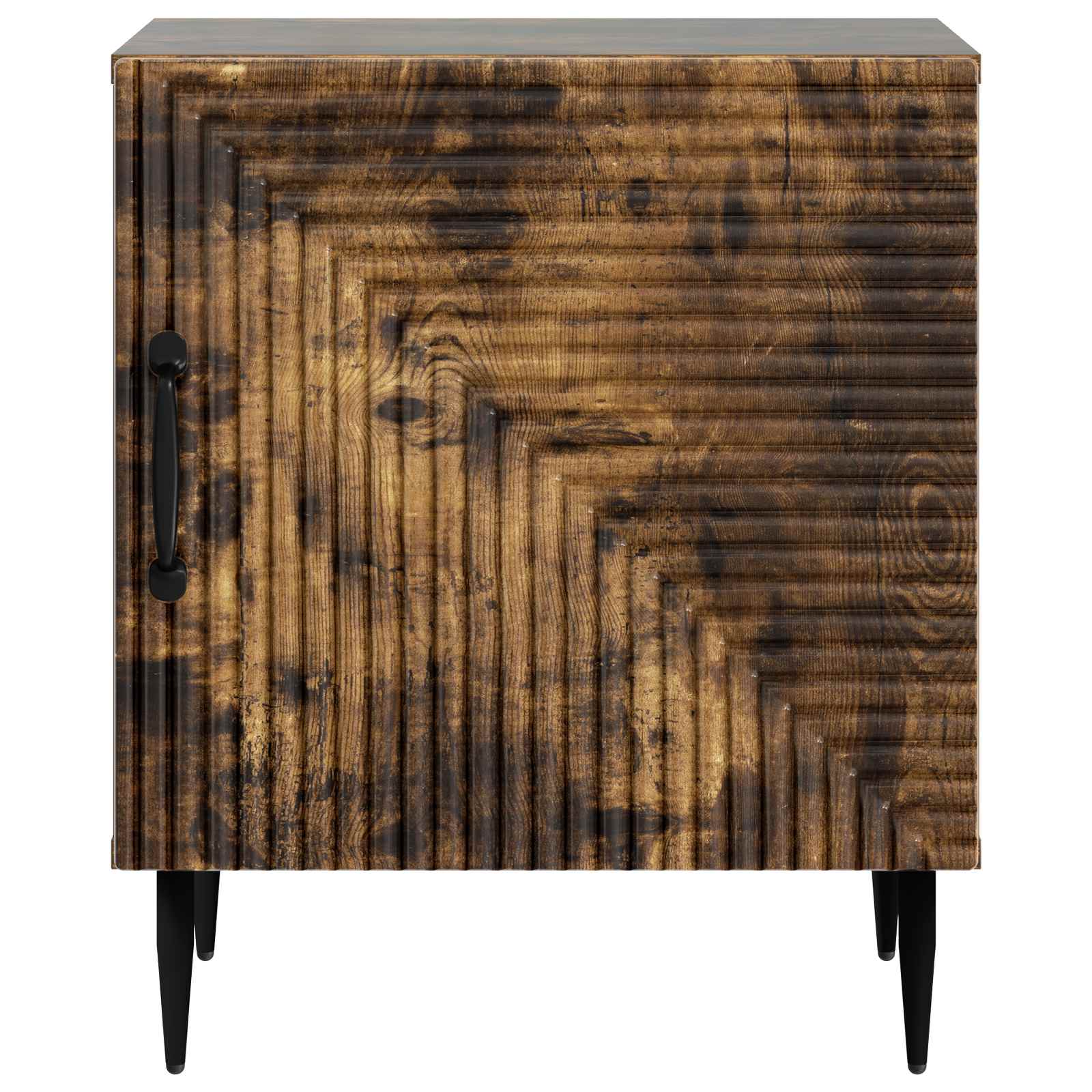 vidaXL Szafka Nocna Dąb wędzony 43 x 34,5 x 50 cm Drewno inżynieryjne