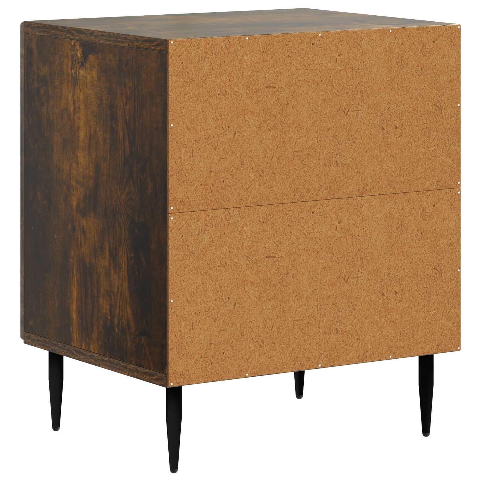 vidaXL Szafka Nocna 2 pcs Dąb wędzony 43 x 34,5 x 50 cm
