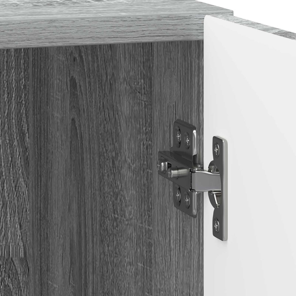 vidaXL Szafka Nocna Szary Sonoma 43 x 34,5 x 50 cm Drewno inżynieryjne