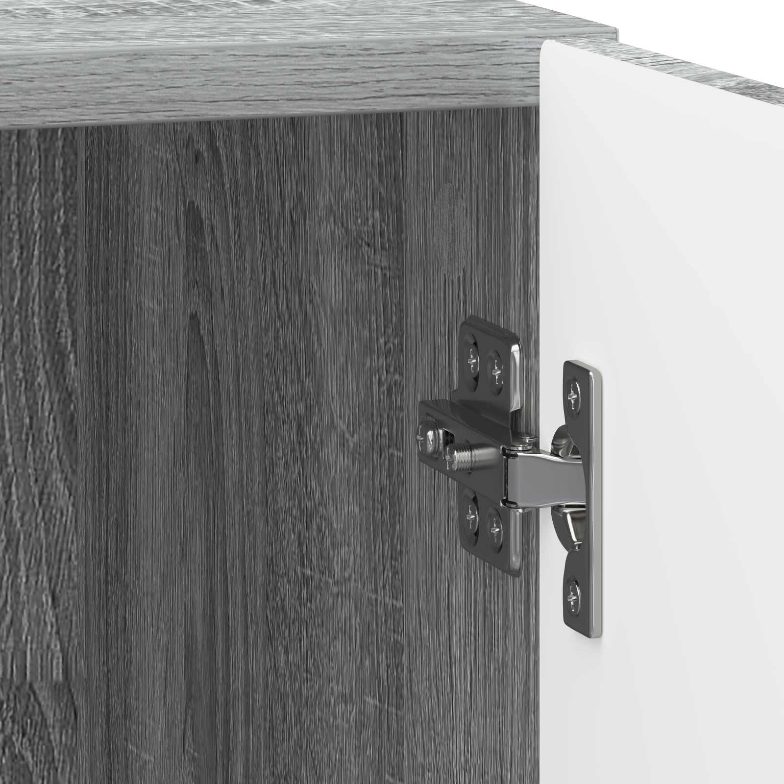 vidaXL Szafka Nocna Szary Sonoma 43 x 34,5 x 50 cm Drewno inżynieryjne