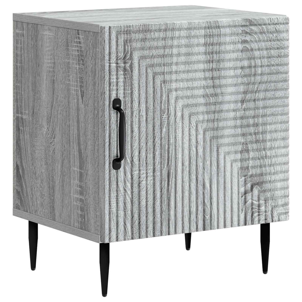 vidaXL Szafka Nocna Szary Sonoma 43 x 34,5 x 50 cm Drewno inżynieryjne