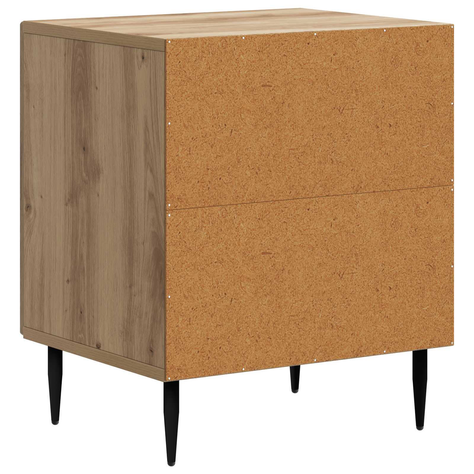 vidaXL Szafka Nocna 2 pcs Dąb artisan 43 x 34,5 x 50 cm