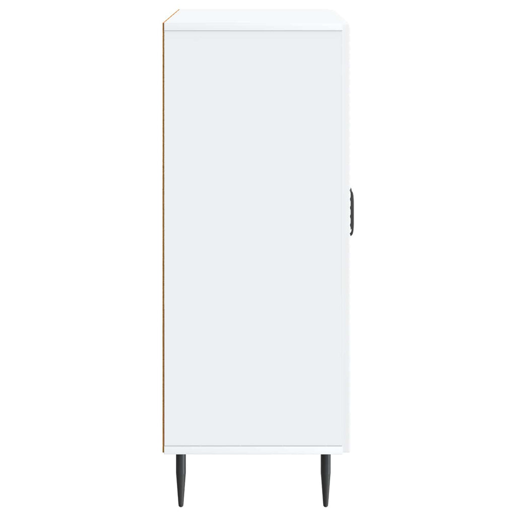 vidaXL Bufet Biały 66 x 34,5 x 89,5 cm Drewno inżynieryjne