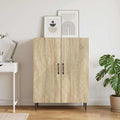 vidaXL Bufet dąb Sonoma 66 x 34,5 x 89,5 cm Drewno inżynieryjne