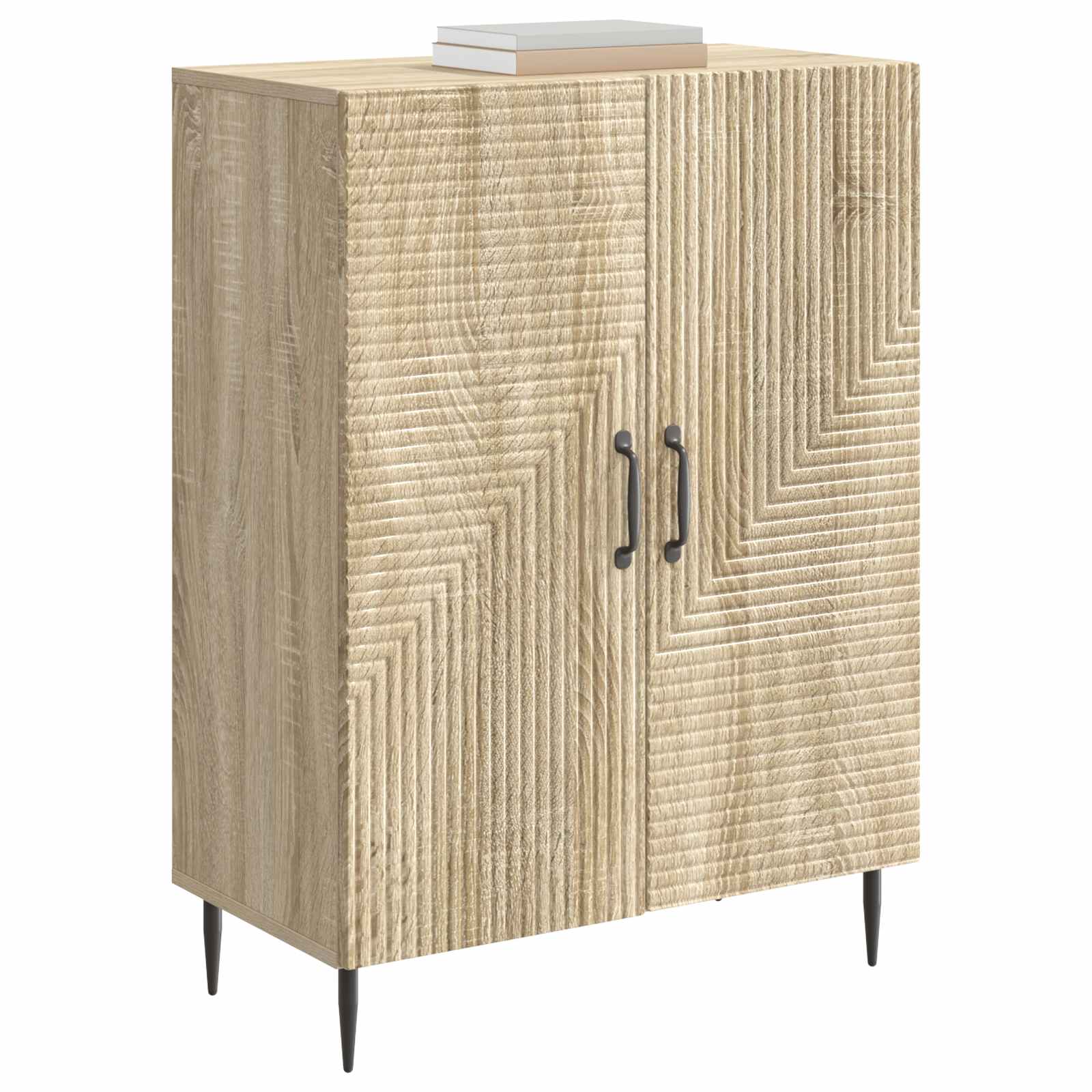 vidaXL Bufet dąb Sonoma 66 x 34,5 x 89,5 cm Drewno inżynieryjne