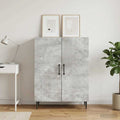 vidaXL Bufet Betonowy szary 66 x 34,5 x 89,5 cm Drewno inżynieryjne