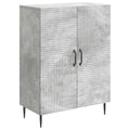 vidaXL Bufet Betonowy szary 66 x 34,5 x 89,5 cm Drewno inżynieryjne