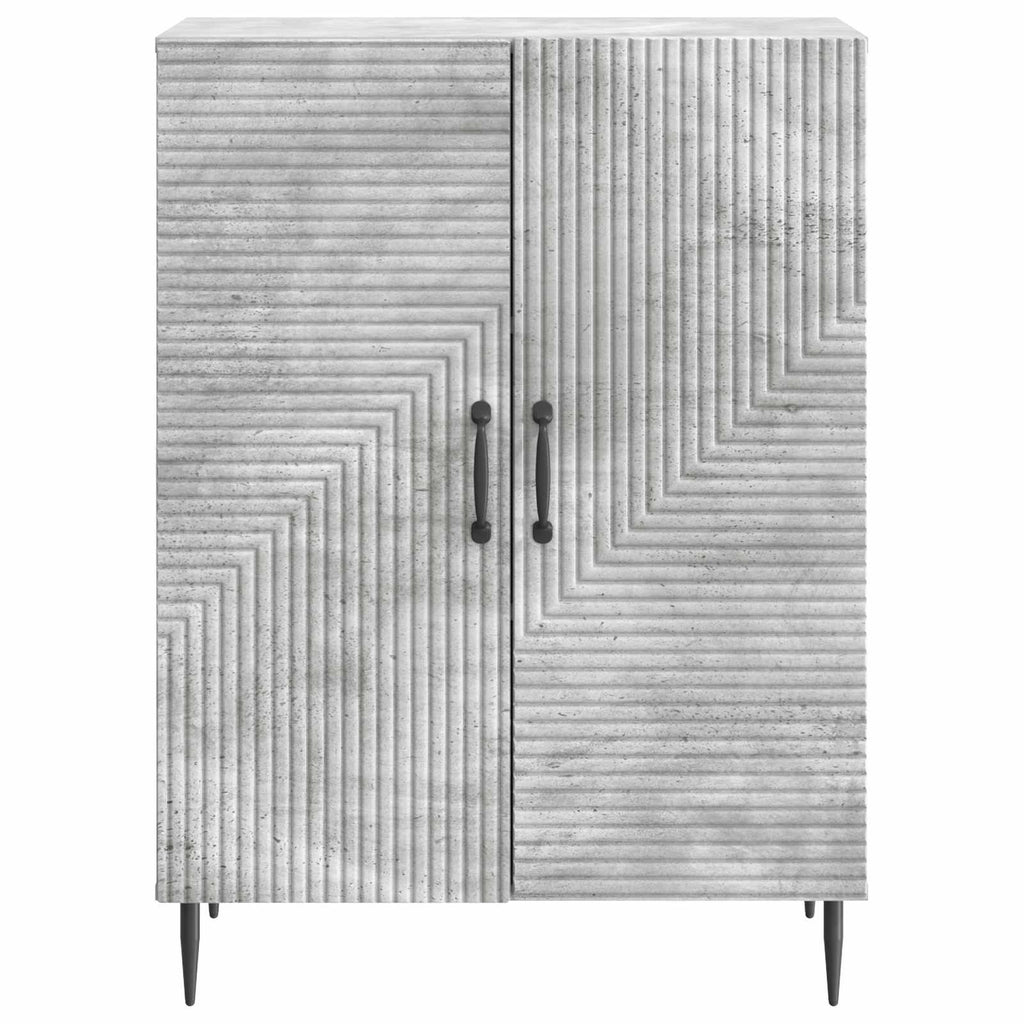 vidaXL Bufet Betonowy szary 66 x 34,5 x 89,5 cm Drewno inżynieryjne