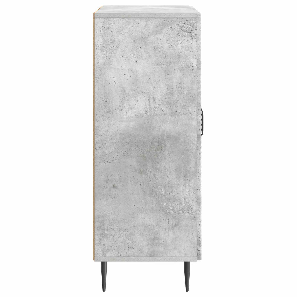 vidaXL Bufet Betonowy szary 66 x 34,5 x 89,5 cm Drewno inżynieryjne