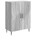 vidaXL Bufet Szary Sonoma 66 x 34,5 x 89,5 cm Drewno inżynieryjne