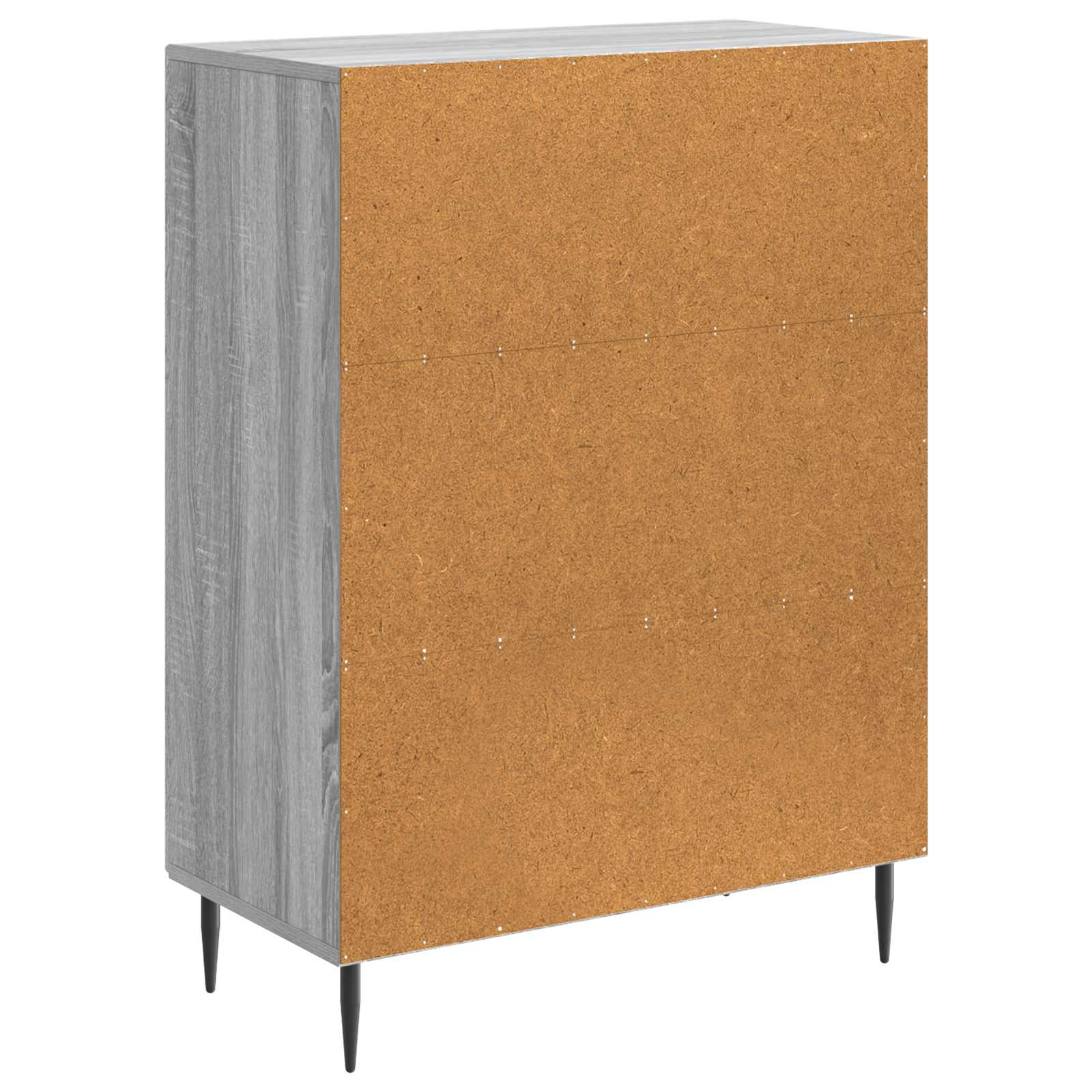 vidaXL Bufet Szary Sonoma 66 x 34,5 x 89,5 cm Drewno inżynieryjne