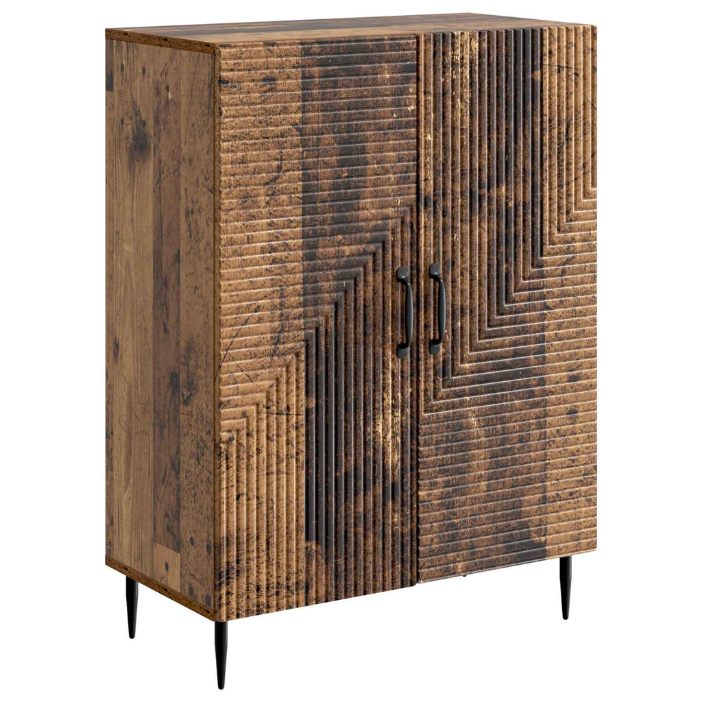 vidaXL Bufet Stare drewno 66 x 34,5 x 89,5 cm Drewno inżynieryjne