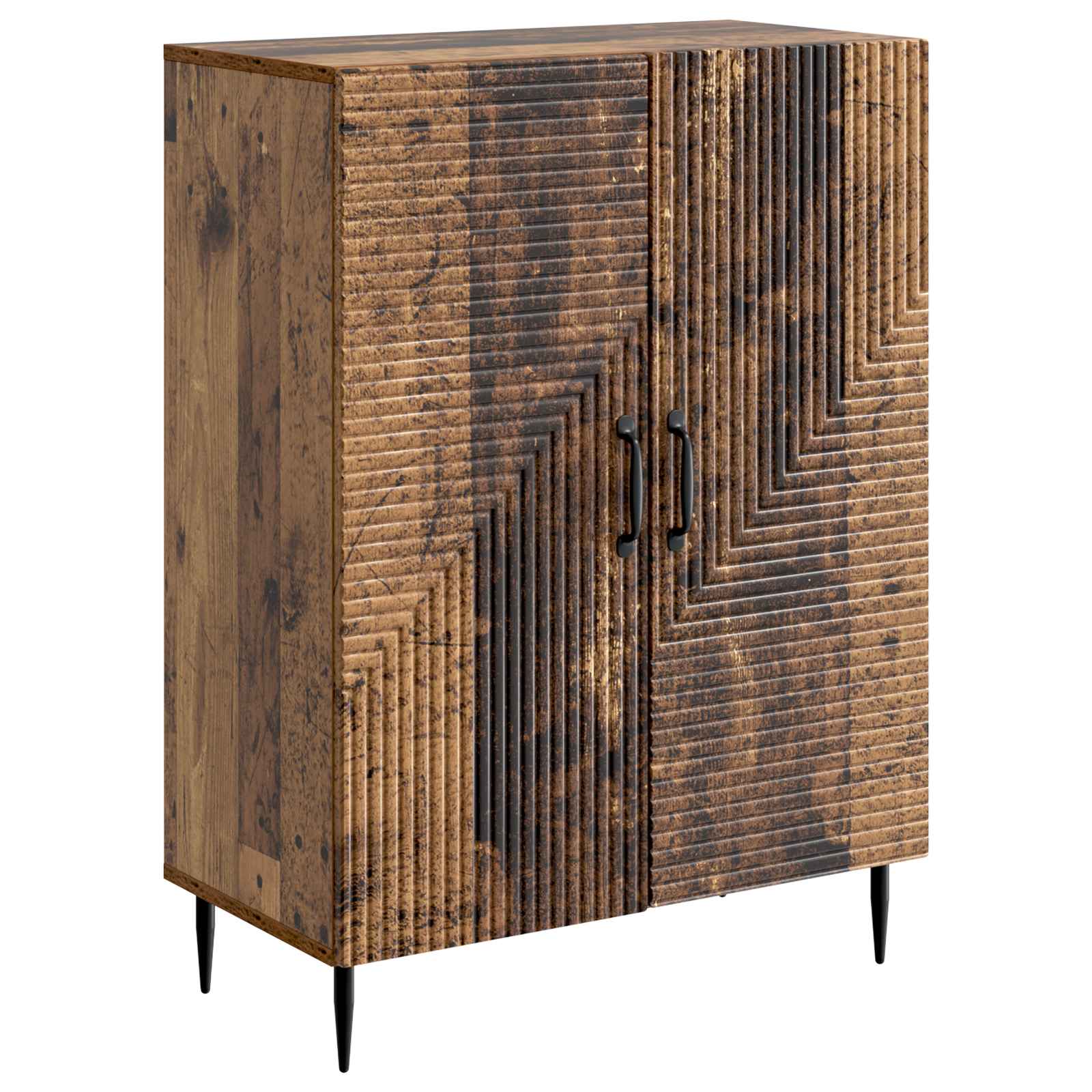 vidaXL Bufet Stare drewno 66 x 34,5 x 89,5 cm Drewno inżynieryjne