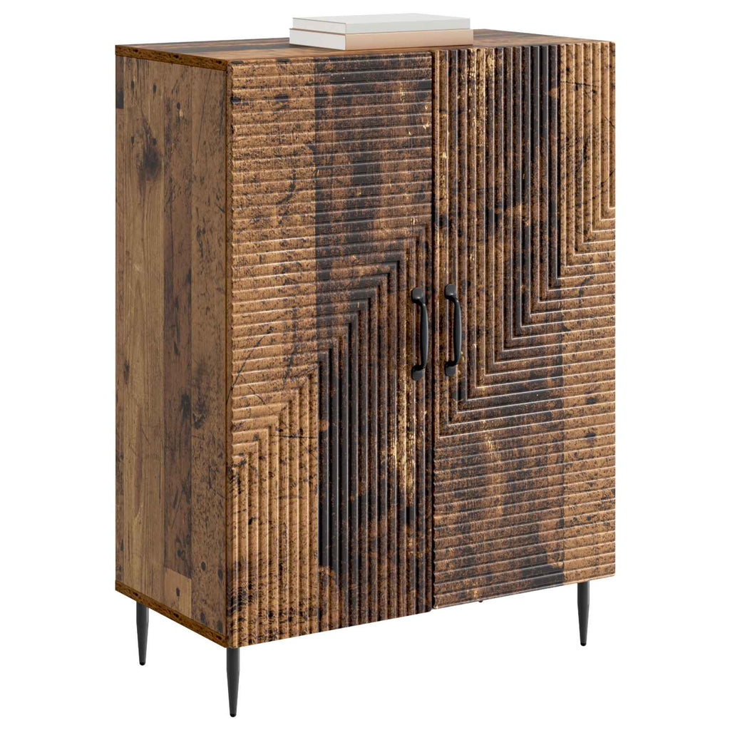vidaXL Bufet Stare drewno 66 x 34,5 x 89,5 cm Drewno inżynieryjne
