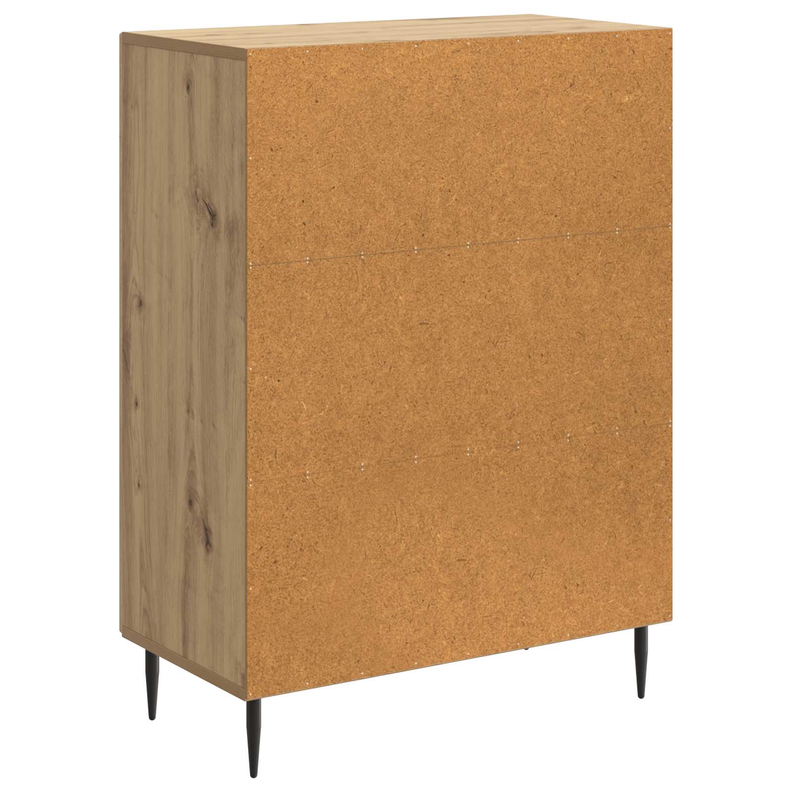 vidaXL Bufet Dąb artisan 66 x 34,5 x 89,5 cm Drewno inżynieryjne