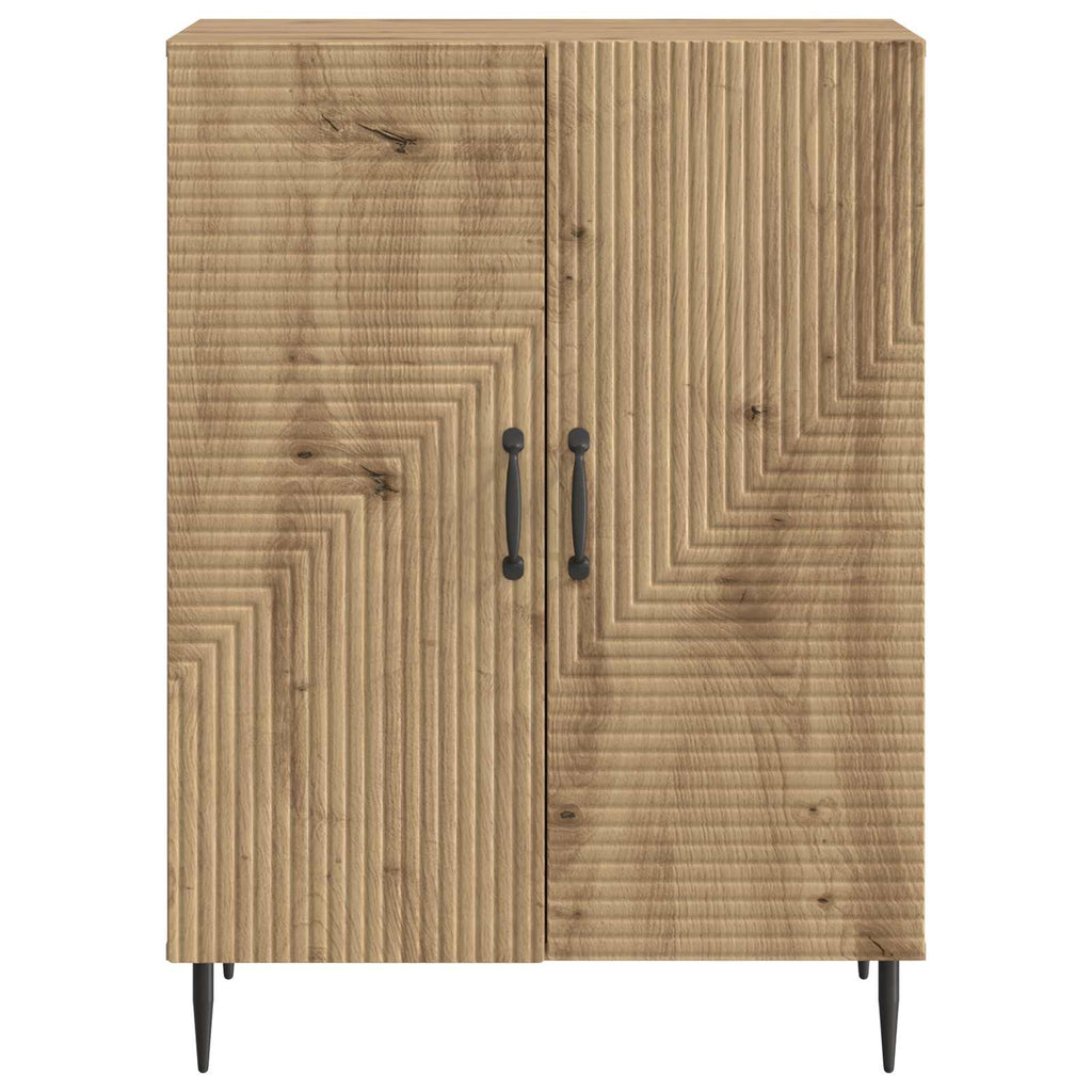 vidaXL Bufet Dąb artisan 66 x 34,5 x 89,5 cm Drewno inżynieryjne
