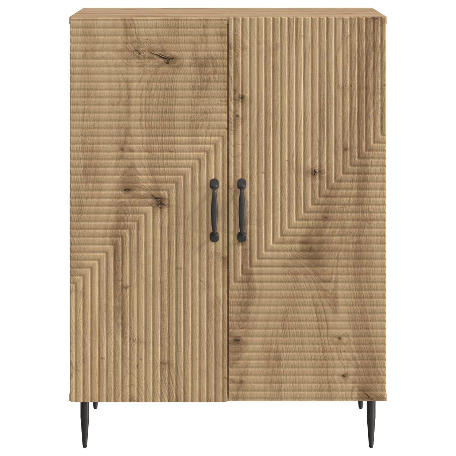 vidaXL Bufet Dąb artisan 66 x 34,5 x 89,5 cm Drewno inżynieryjne