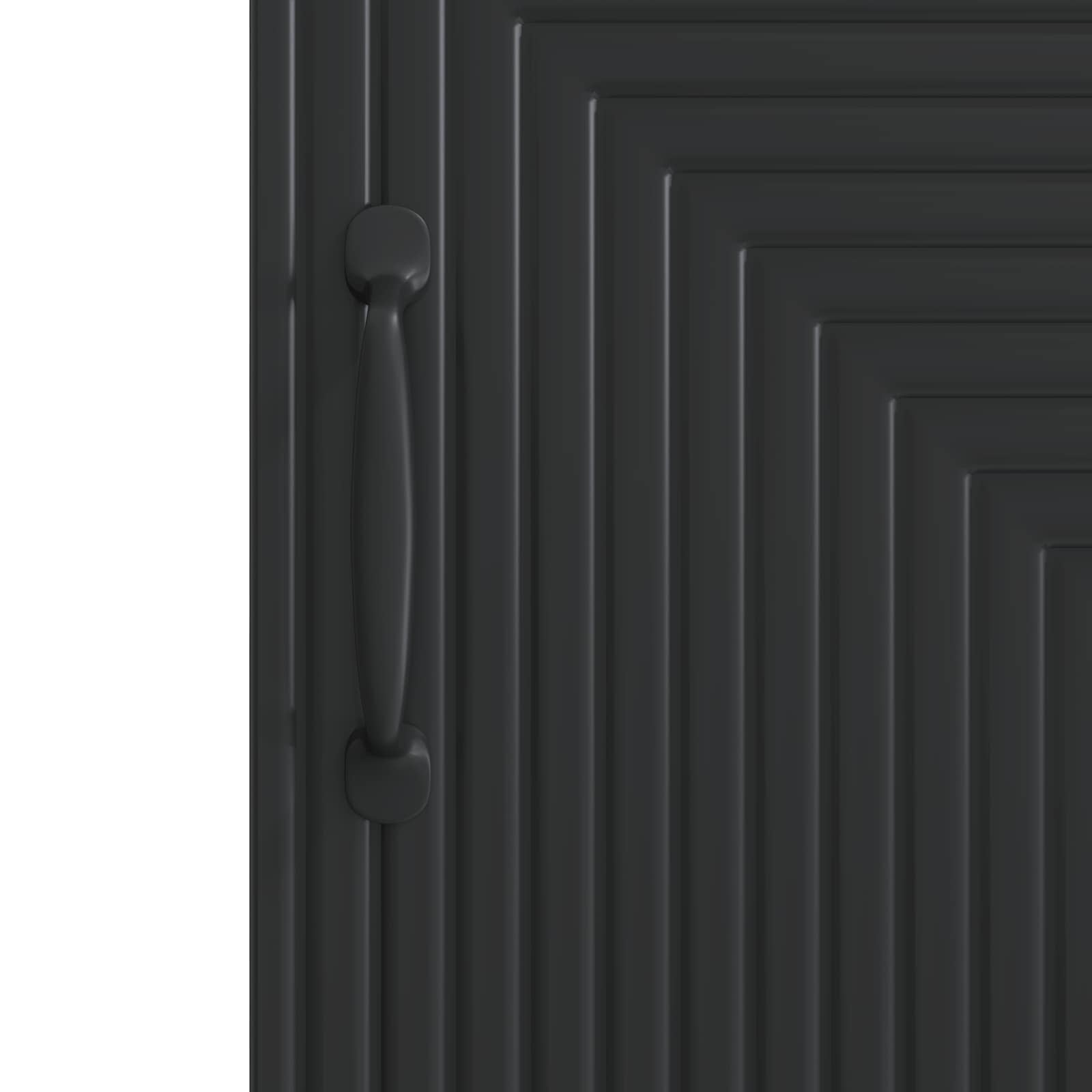 vidaXL Bufet Czarny 33 x 34,5 x 89,5 cm Drewno inżynieryjne