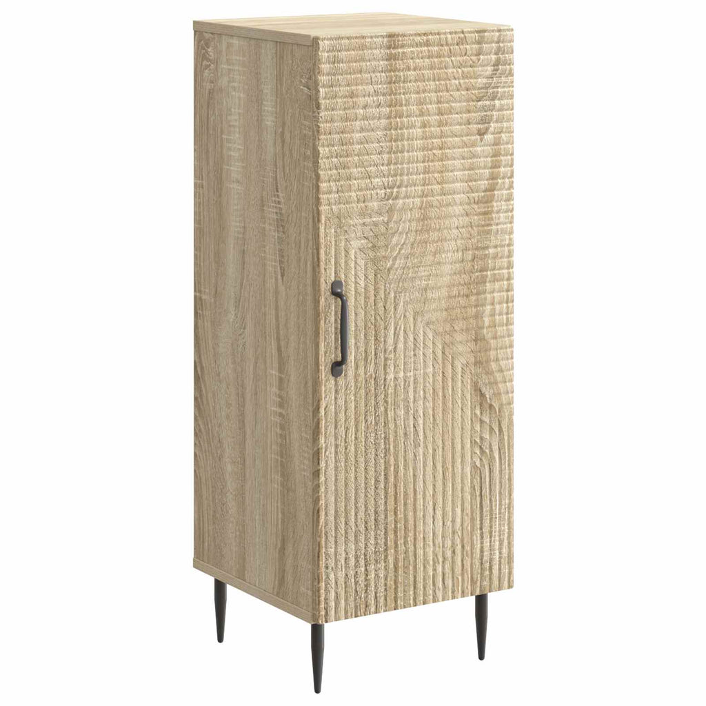 vidaXL Bufet dąb Sonoma 33 x 34,5 x 89,5 cm Drewno inżynieryjne