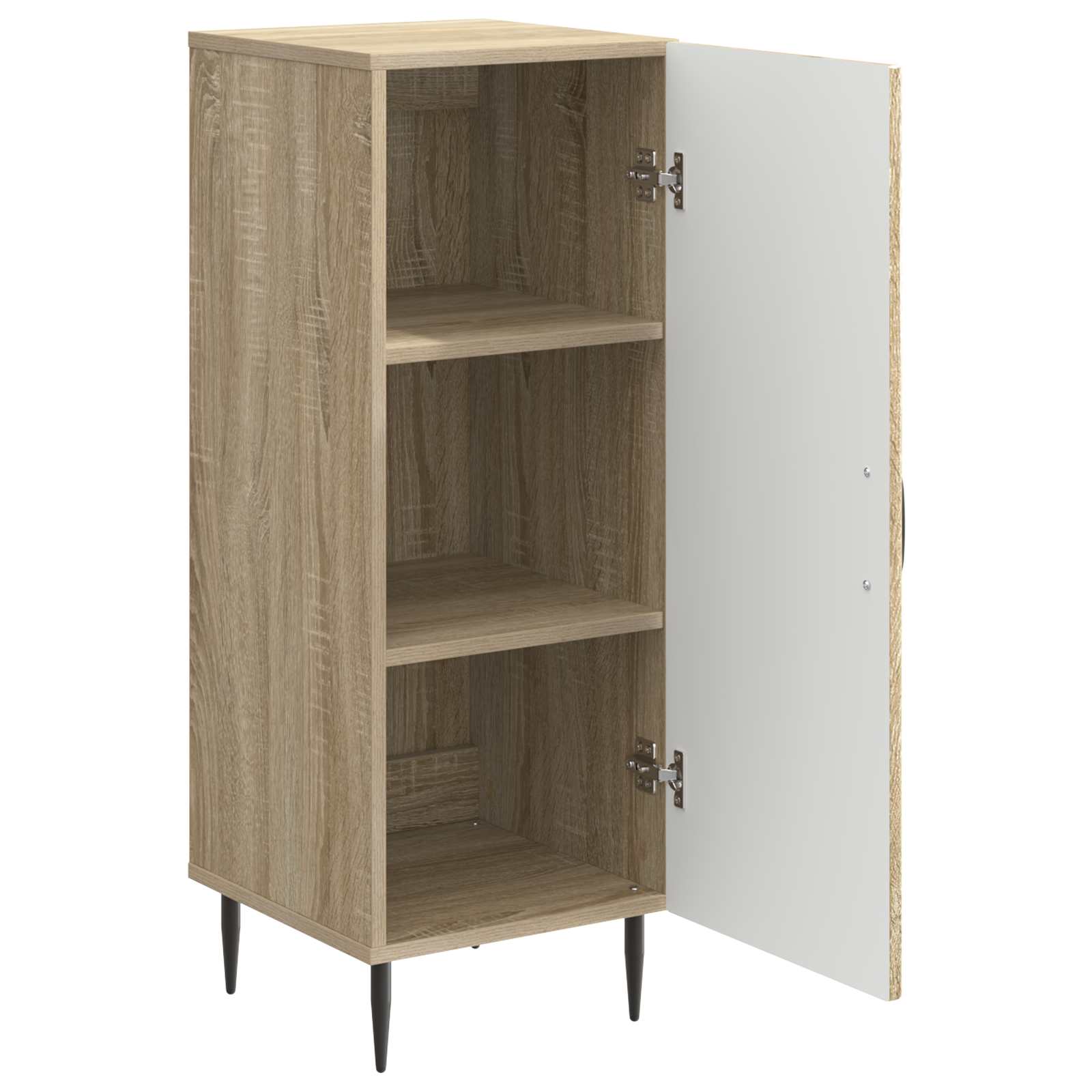 vidaXL Bufet dąb Sonoma 33 x 34,5 x 89,5 cm Drewno inżynieryjne