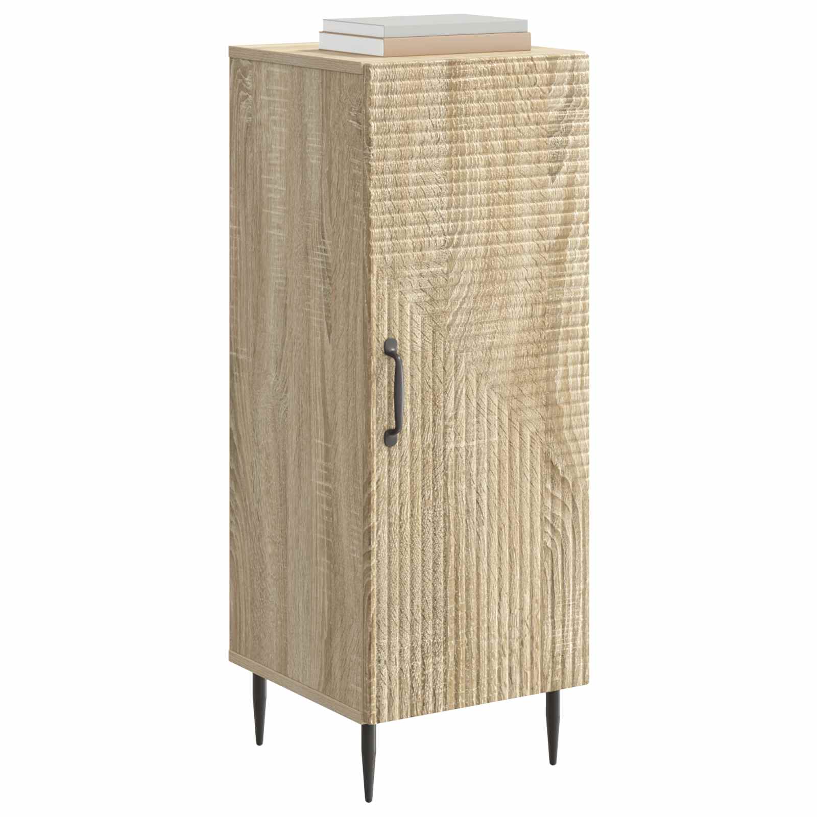 vidaXL Bufet dąb Sonoma 33 x 34,5 x 89,5 cm Drewno inżynieryjne