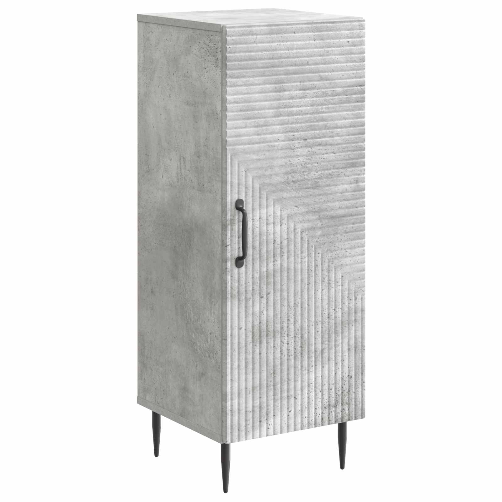 vidaXL Bufet Betonowy szary 33 x 34,5 x 89,5 cm Drewno inżynieryjne