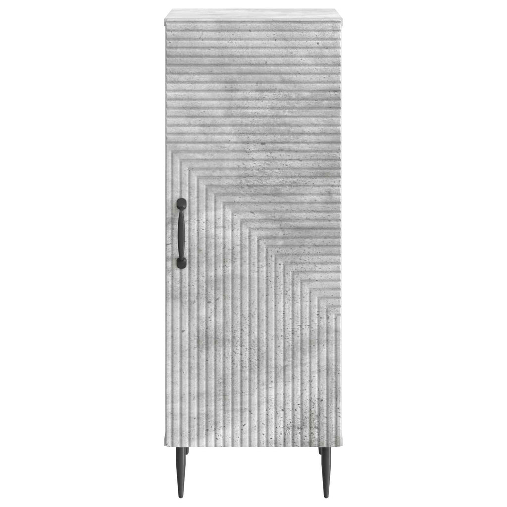 vidaXL Bufet Betonowy szary 33 x 34,5 x 89,5 cm Drewno inżynieryjne