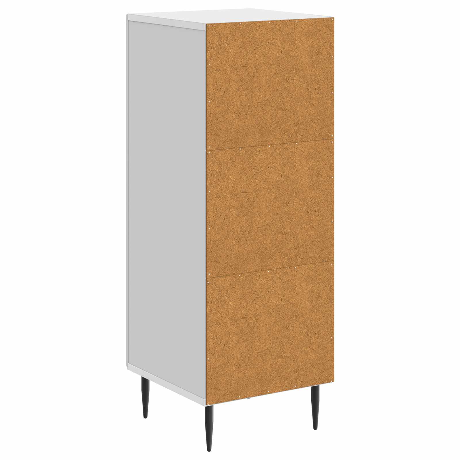 vidaXL Bufet Biały wysoki połysk 33 x 34,5 x 89,5 cm