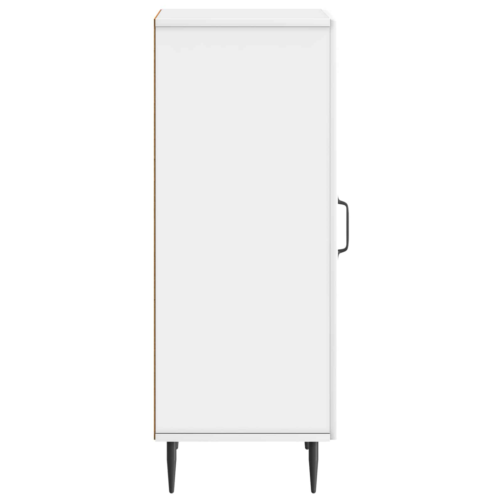 vidaXL Bufet Biały wysoki połysk 33 x 34,5 x 89,5 cm