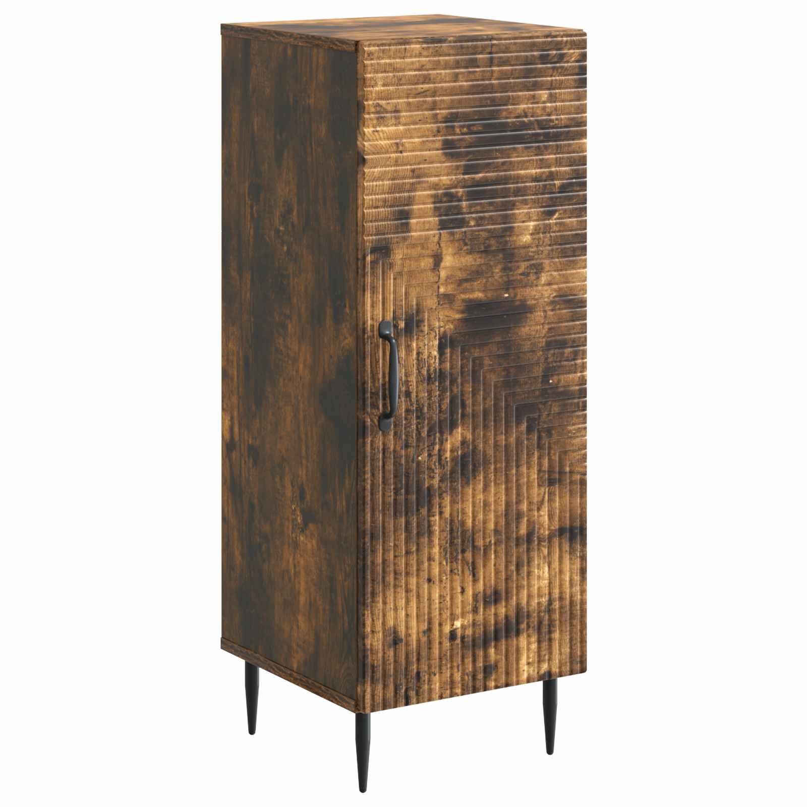vidaXL Bufet Dąb wędzony 33 x 34,5 x 89,5 cm Drewno inżynieryjne