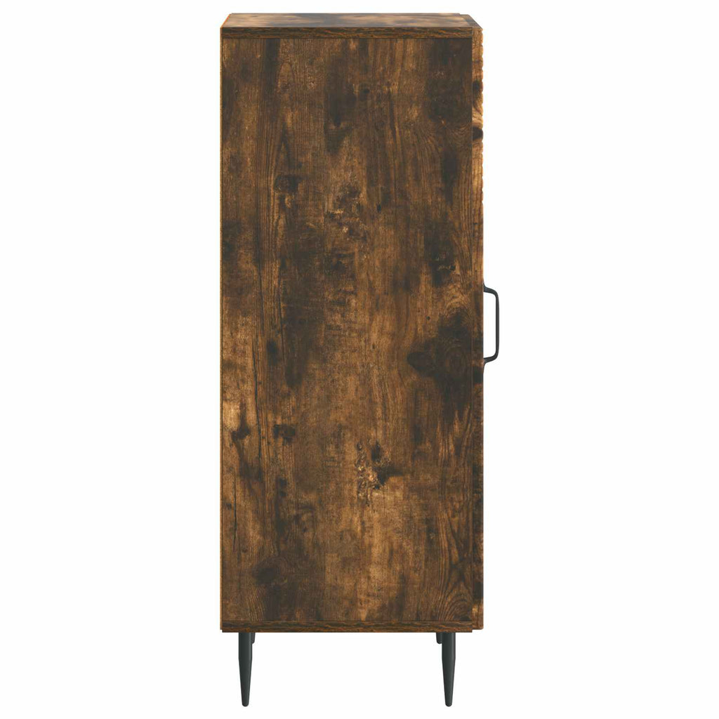 vidaXL Bufet Dąb wędzony 33 x 34,5 x 89,5 cm Drewno inżynieryjne