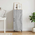 vidaXL Bufet Szary Sonoma 33 x 34,5 x 89,5 cm Drewno inżynieryjne