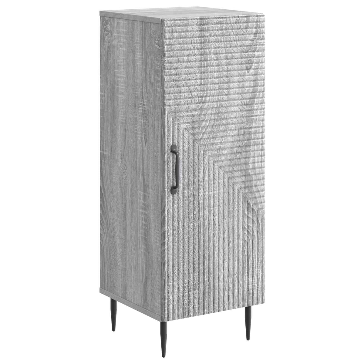 vidaXL Bufet Szary Sonoma 33 x 34,5 x 89,5 cm Drewno inżynieryjne