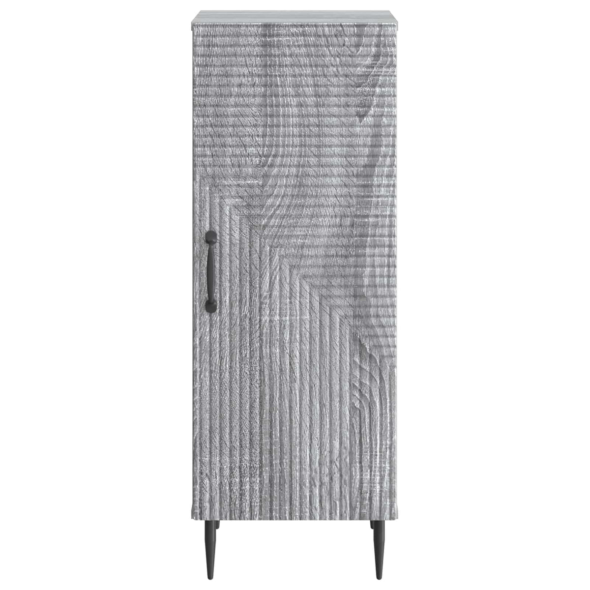 vidaXL Bufet Szary Sonoma 33 x 34,5 x 89,5 cm Drewno inżynieryjne