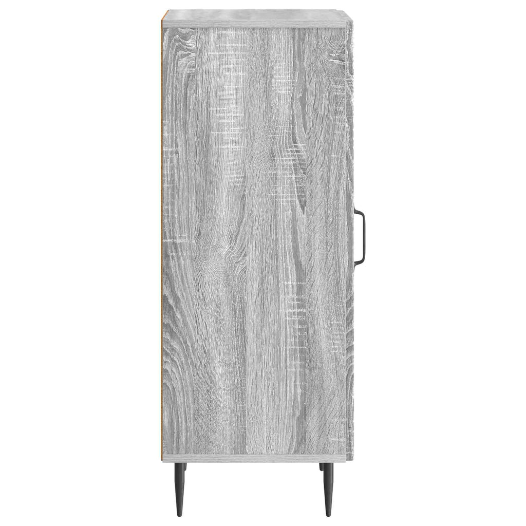 vidaXL Bufet Szary Sonoma 33 x 34,5 x 89,5 cm Drewno inżynieryjne