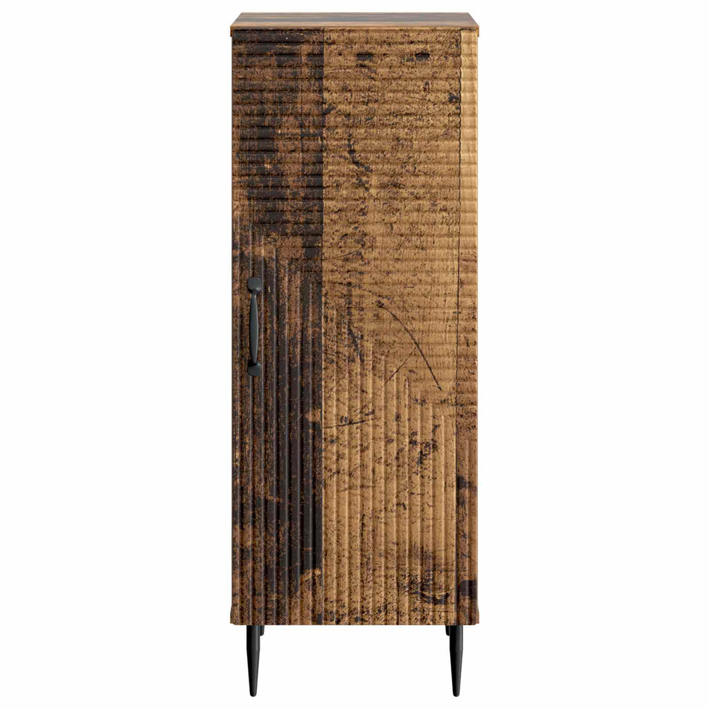 vidaXL Bufet Stare drewno 33 x 34,5 x 89,5 cm Drewno inżynieryjne