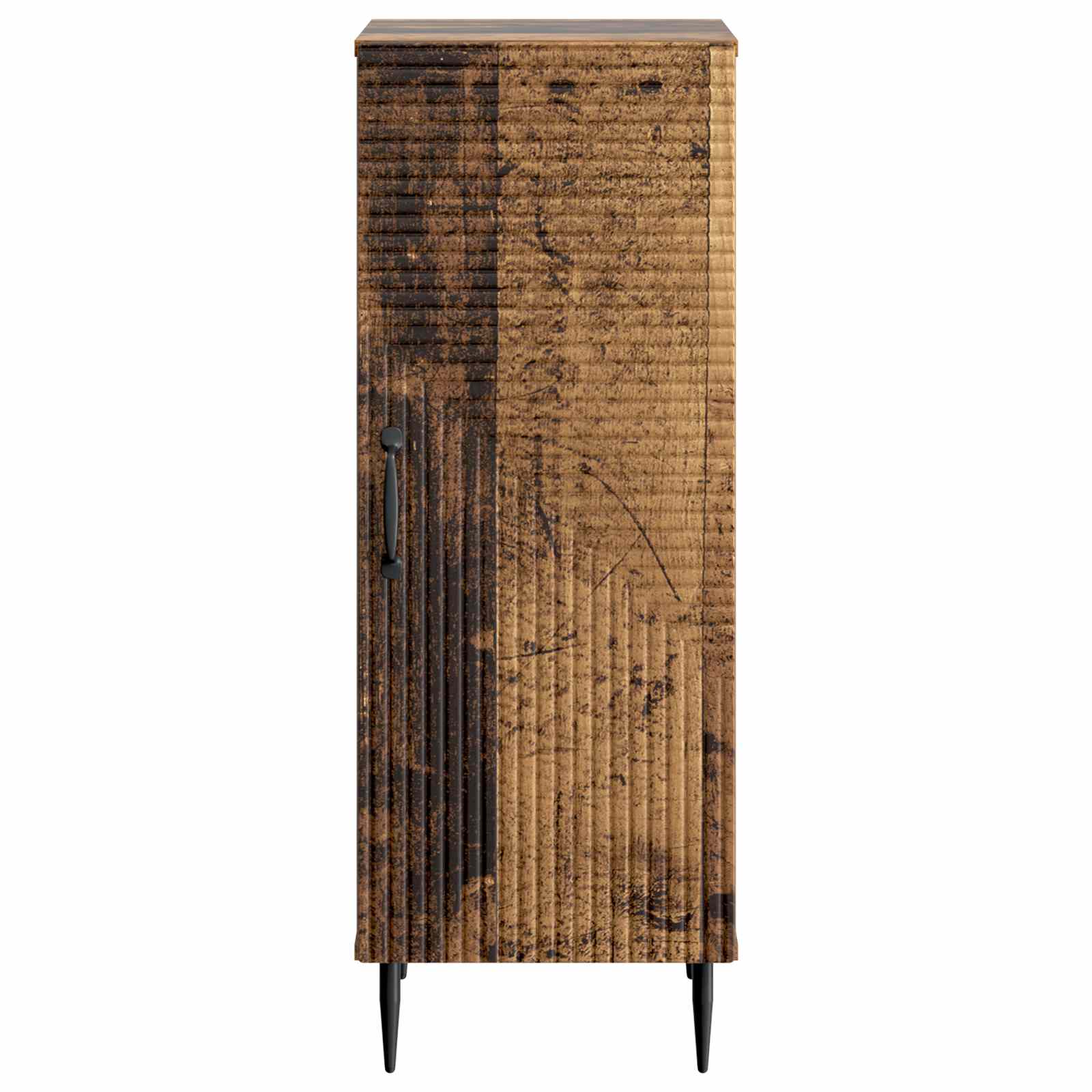 vidaXL Bufet Stare drewno 33 x 34,5 x 89,5 cm Drewno inżynieryjne