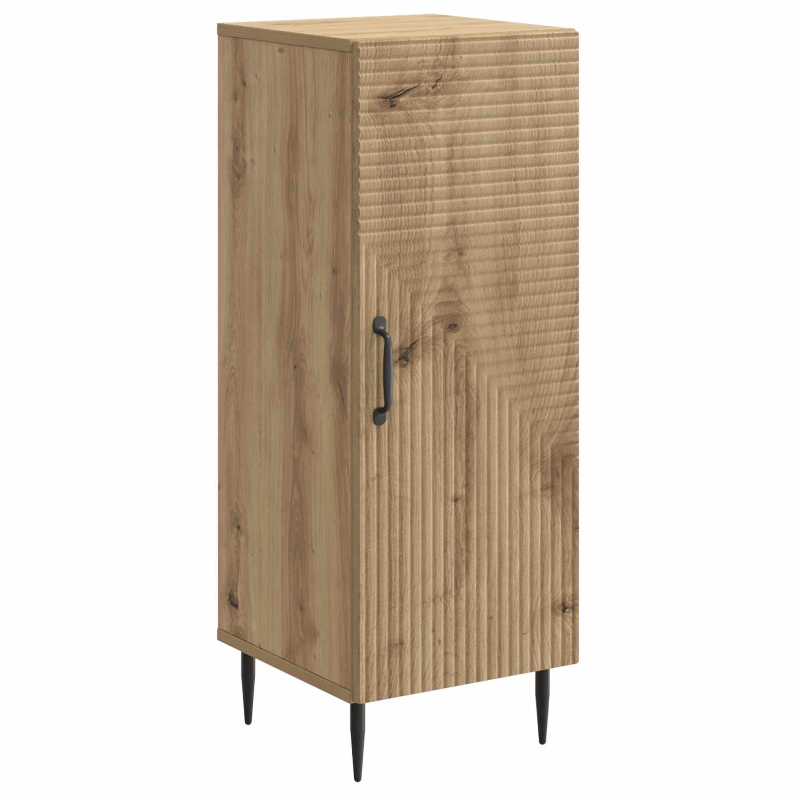 vidaXL Bufet Dąb artisan 33 x 34,5 x 89,5 cm Drewno inżynieryjne